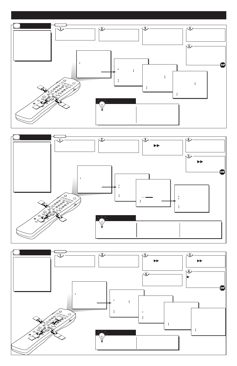 Installation f, Ow to, Se the | Eatures, Anguage | Philips TP3281C User Manual | Page 2 / 4