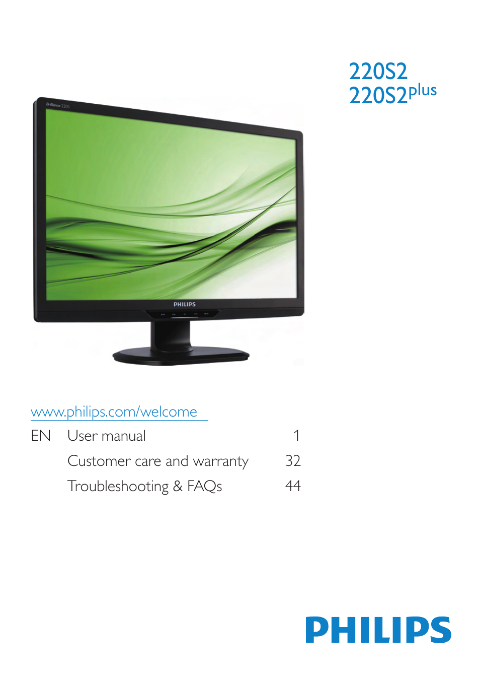 Philips 220S2SB-00 User Manual | 53 pages