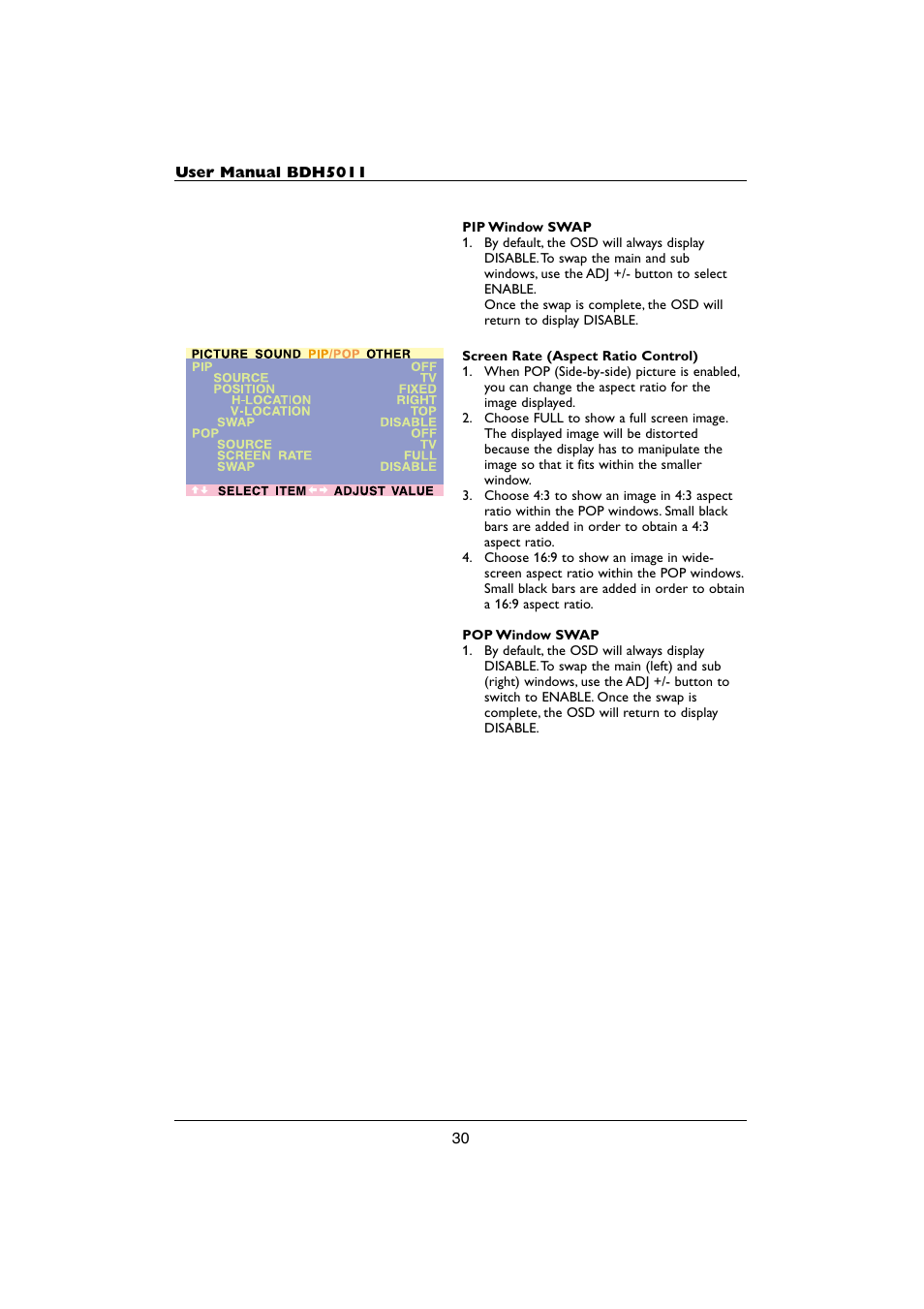 Philips BDH5011-74 User Manual | Page 30 / 59