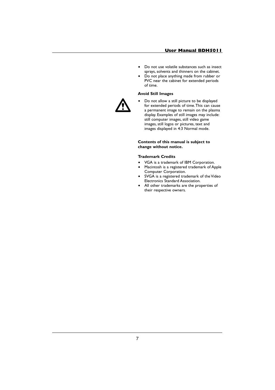 Philips BDH5011-74 User Manual | Page 7 / 59