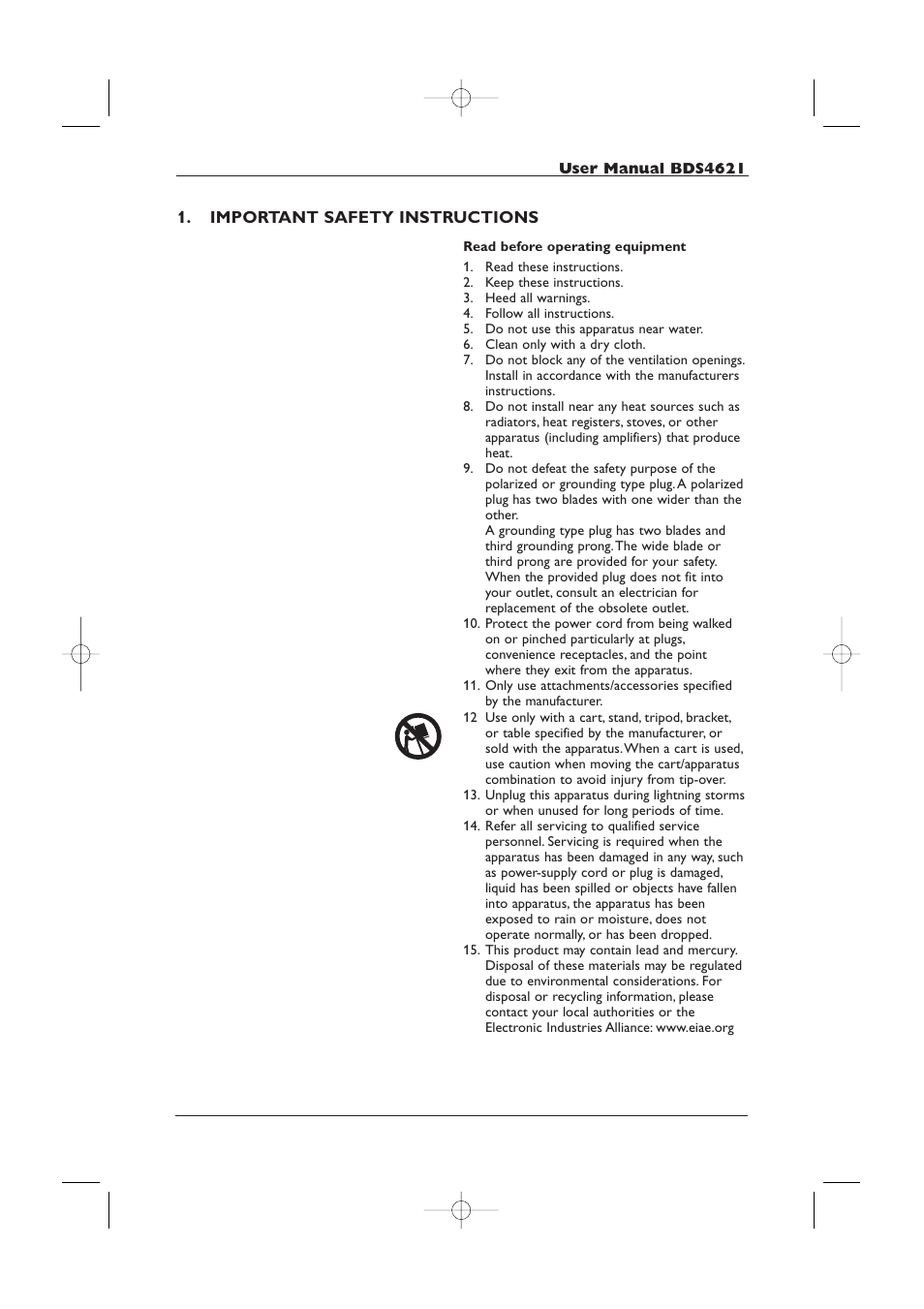 Philips BDS4621-27 User Manual | Page 3 / 60