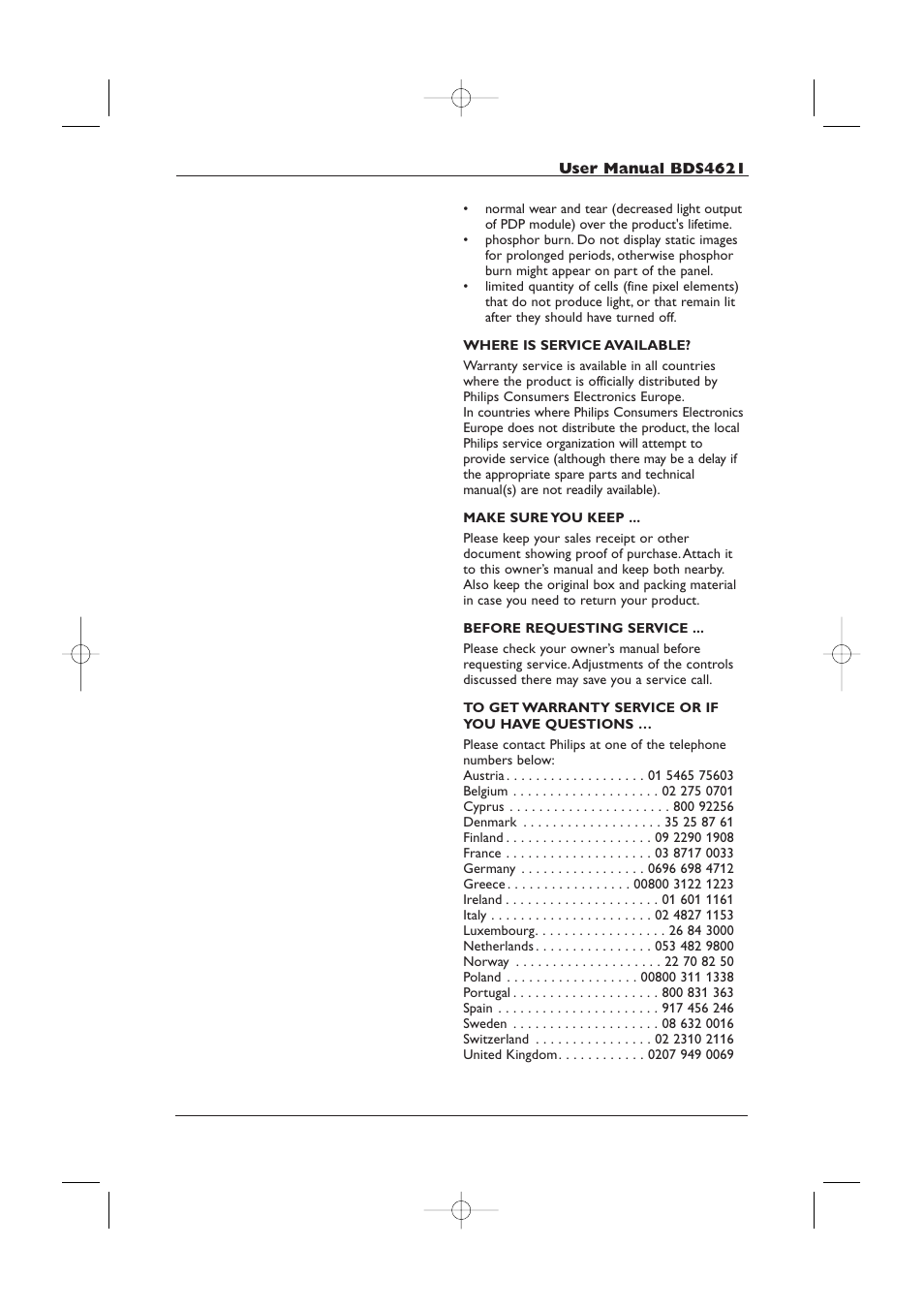 Philips BDS4621-27 User Manual | Page 41 / 60