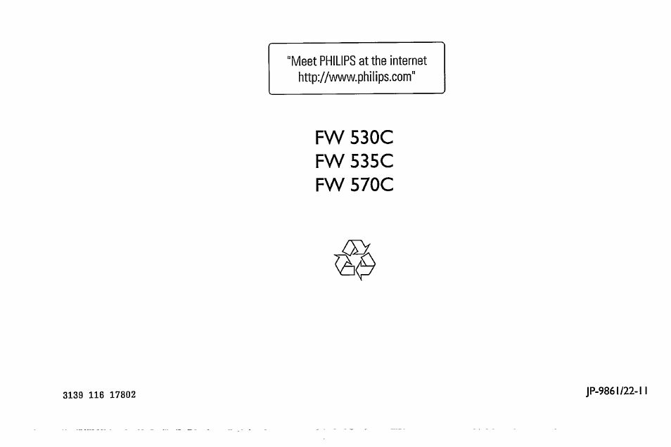 Philips FW570C37 User Manual | Page 27 / 27