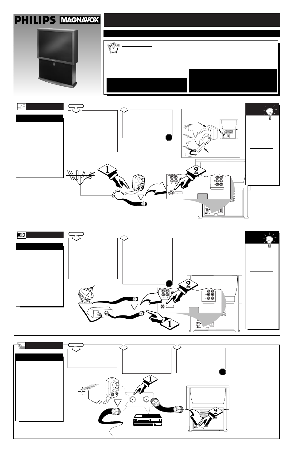 Philips 9P5511C User Manual | 4 pages