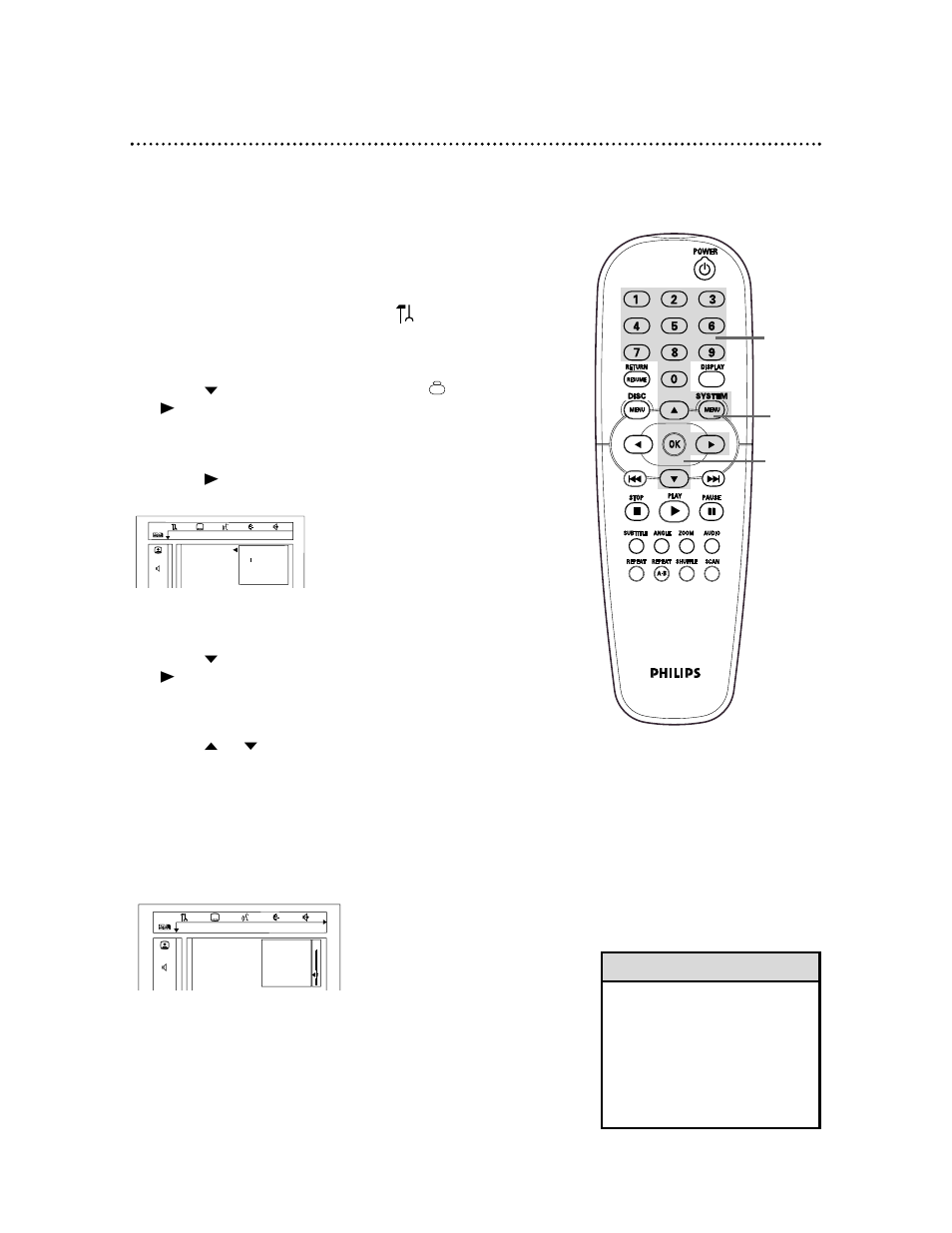 Access control (cont’d) 33 | Philips DVD870PH User Manual | Page 33 / 56