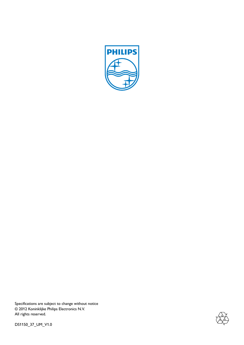 Philips DS1155-37 User Manual | Page 14 / 14