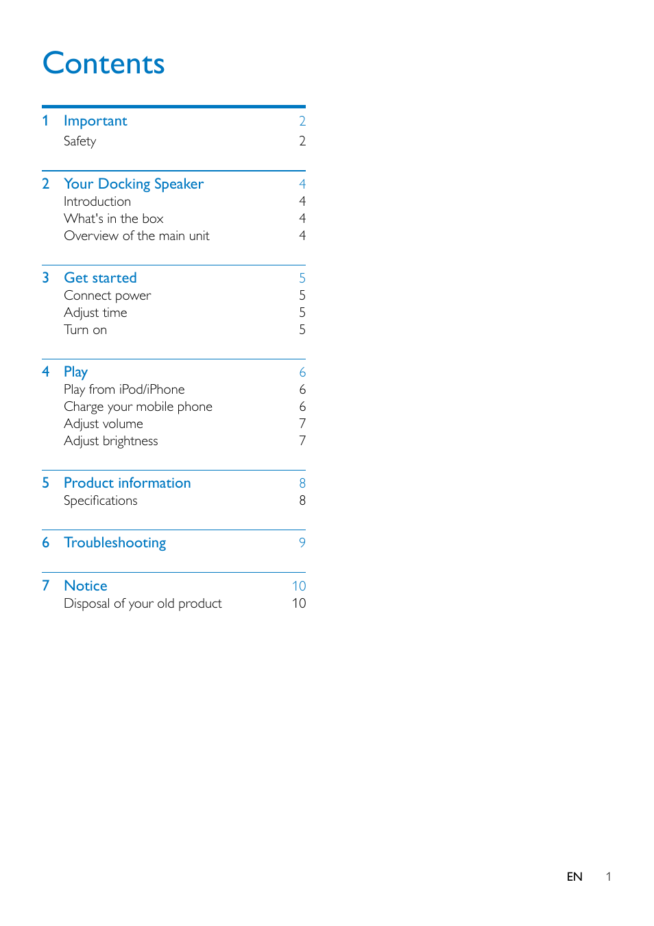 Philips DS1155-37 User Manual | Page 3 / 14