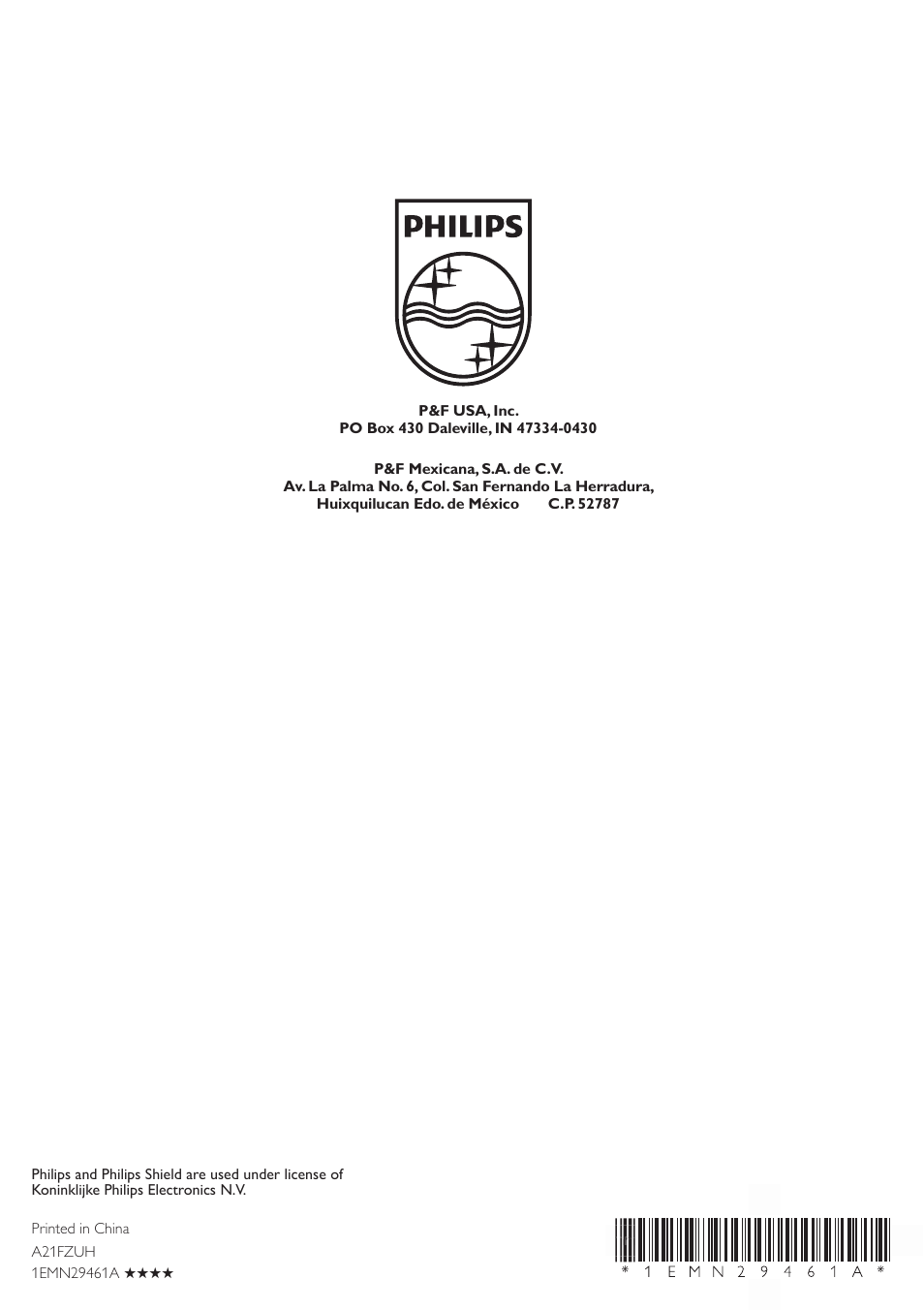 Philips 32HFL4663S-F7 User Manual | Page 12 / 12