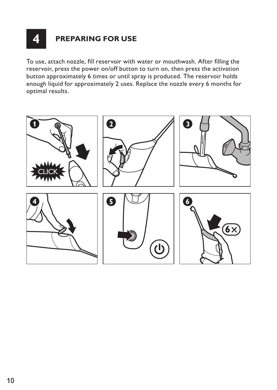 Philips HX8111-02 User Manual | Page 10 / 48