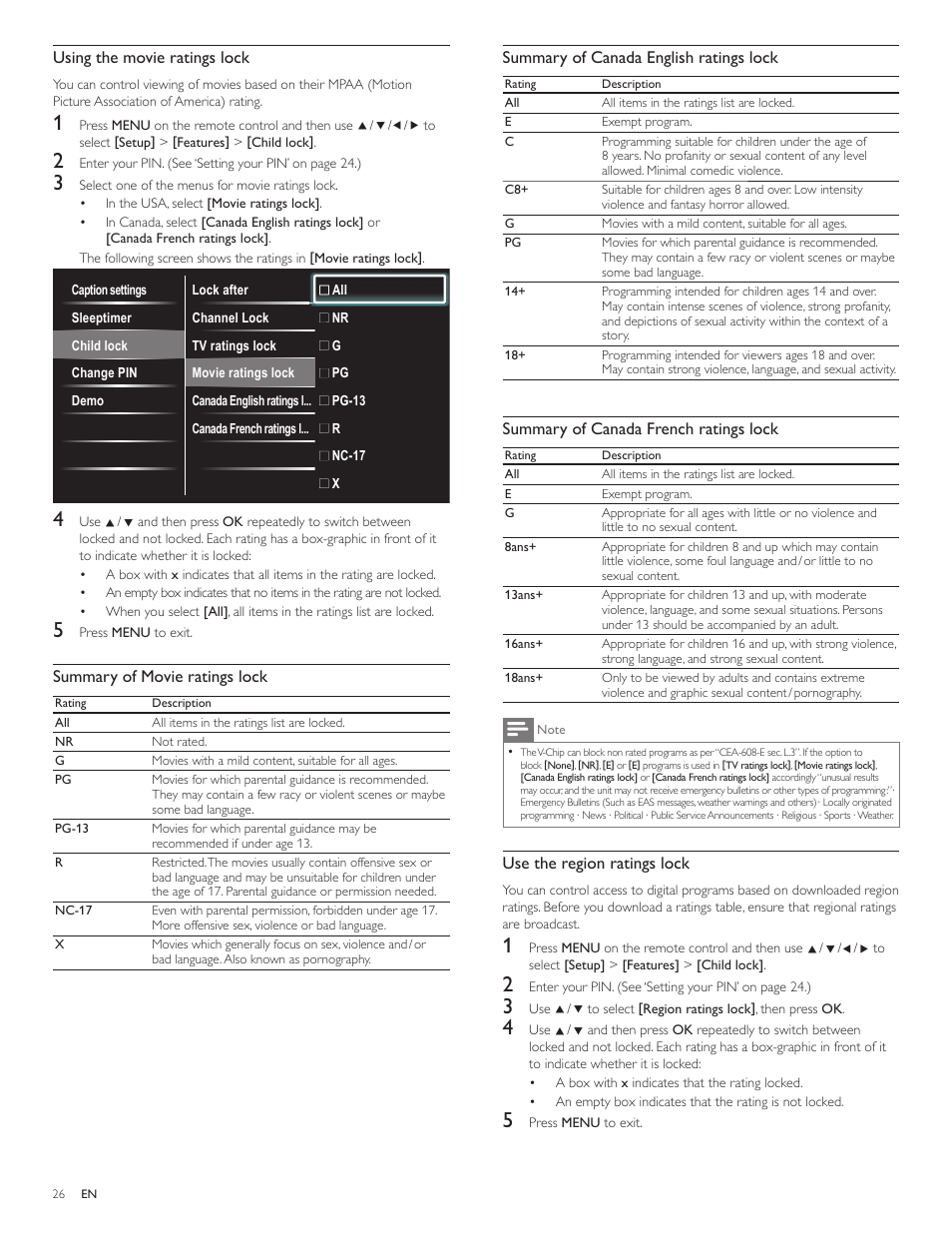 Philips 55PFL5705D-F7 User Manual | Page 27 / 45