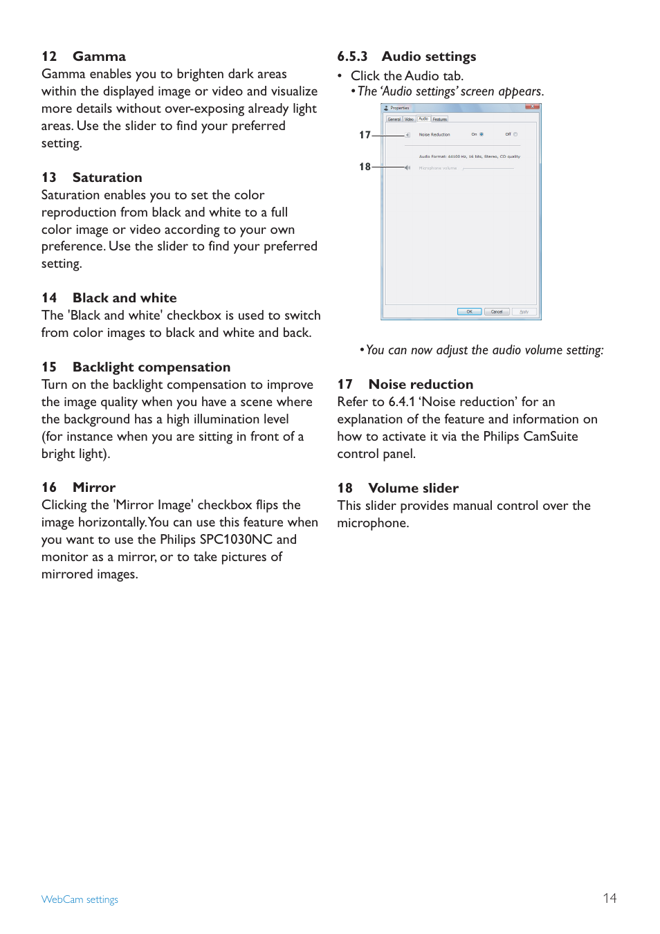 Philips SPC1030NC-27 User Manual | Page 14 / 20