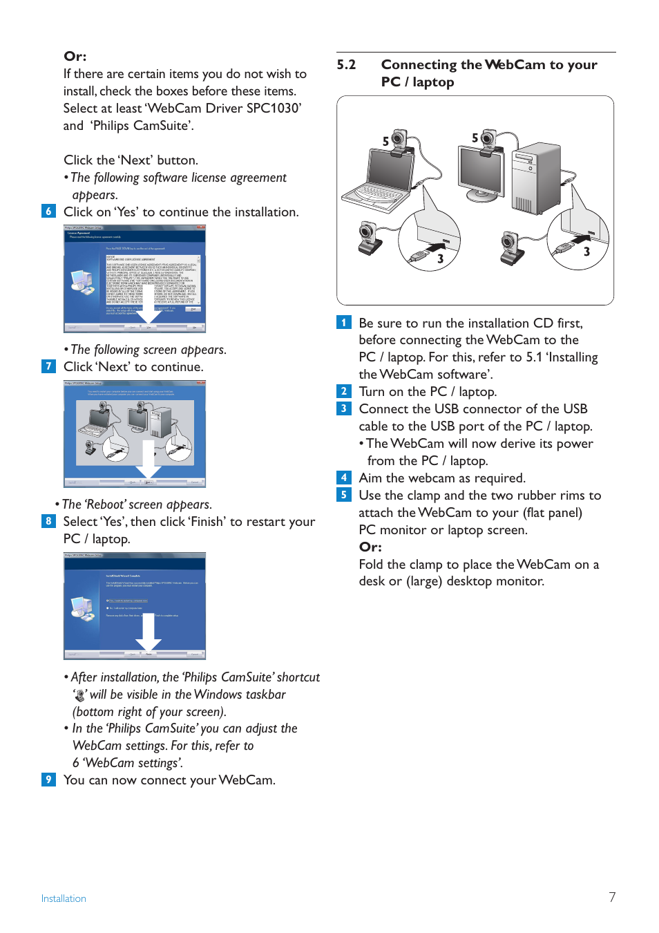 Philips SPC1030NC-27 User Manual | Page 7 / 20