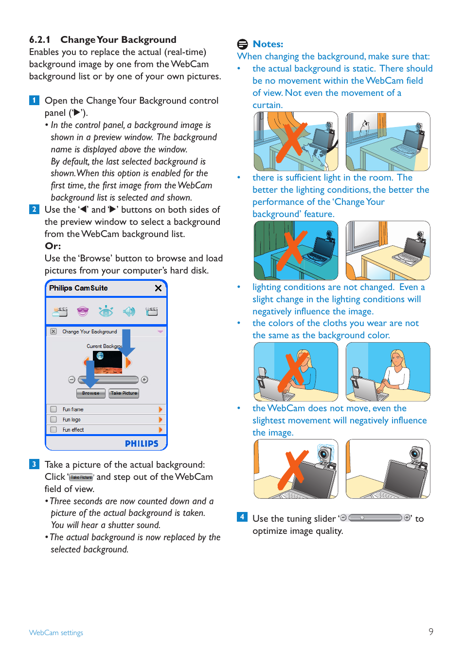 Philips SPC1030NC-27 User Manual | Page 9 / 20