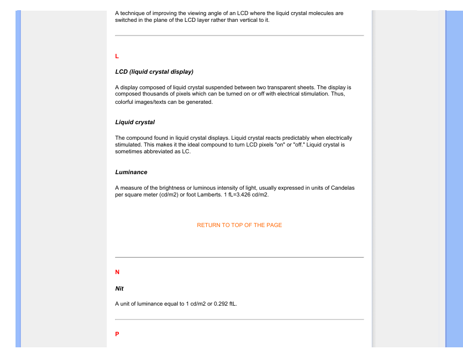 Philips LCD monitor 170S7FB 43 cm 17" SXGA User Manual | Page 92 / 99