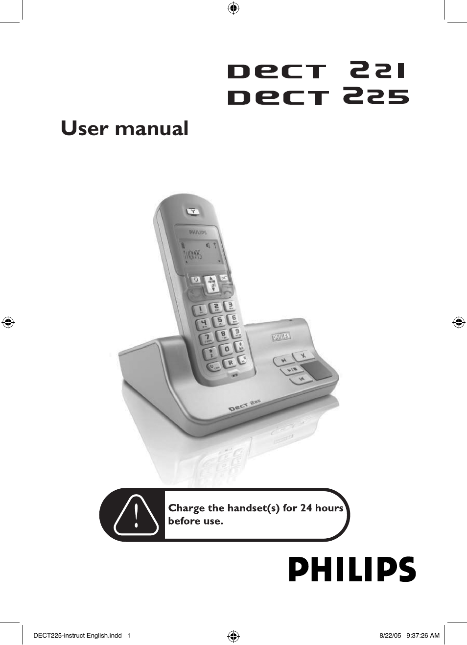 Philips DECT2251S-17 User Manual | 40 pages