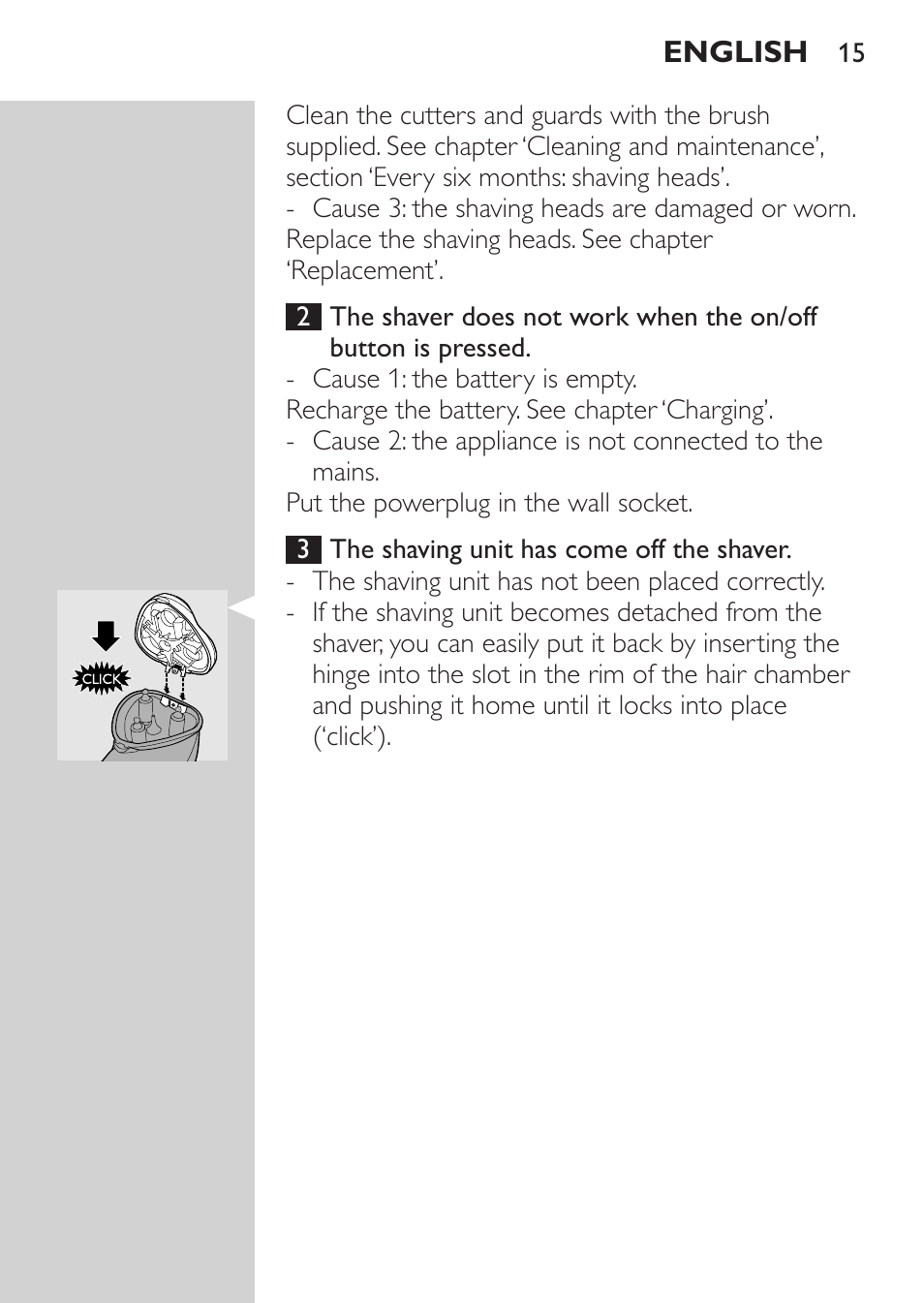 Philips HQ8170-43 User Manual | Page 13 / 100