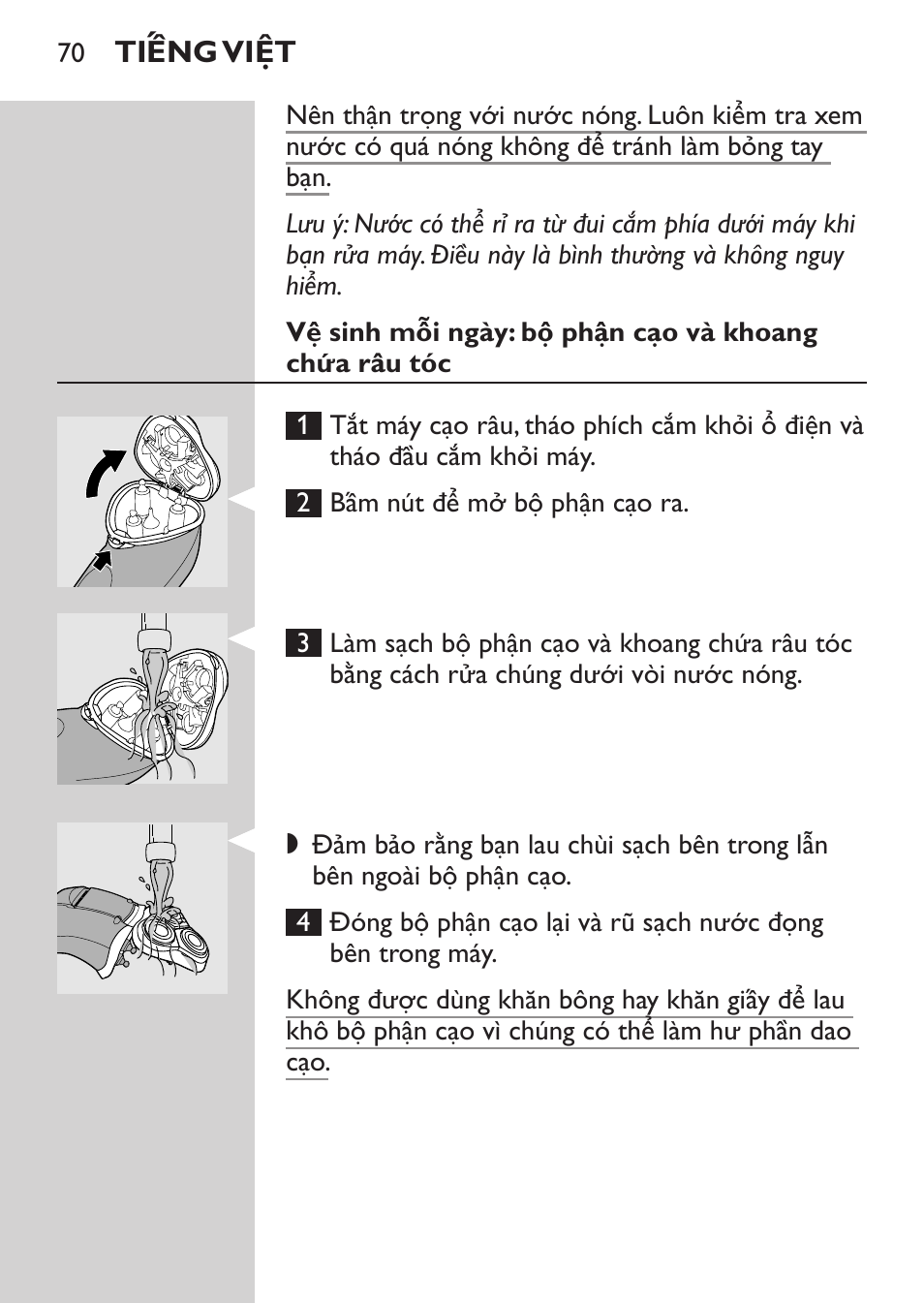 Philips HQ8170-43 User Manual | Page 68 / 100