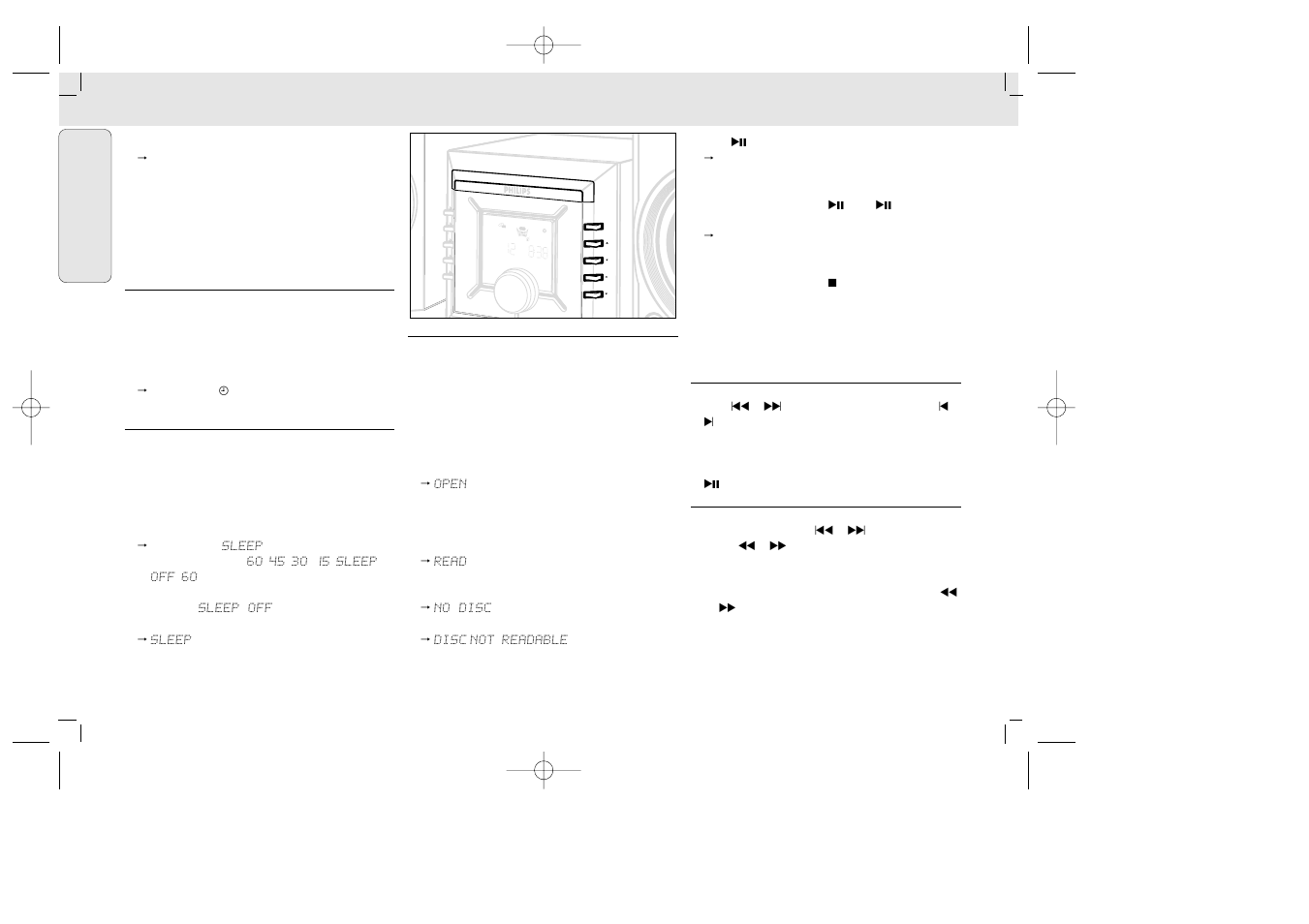 Cd shuffle program | Philips MZ33 User Manual | Page 12 / 43
