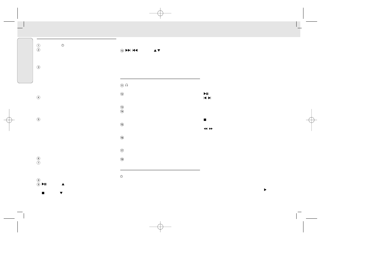 Philips MZ33 User Manual | Page 8 / 43