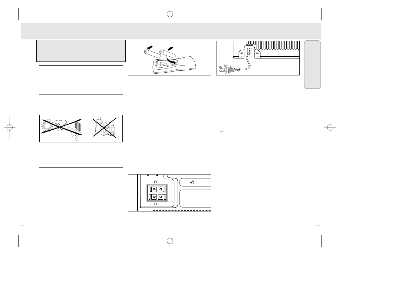Caution, General information, Power supply | Philips MZ33 User Manual | Page 9 / 43