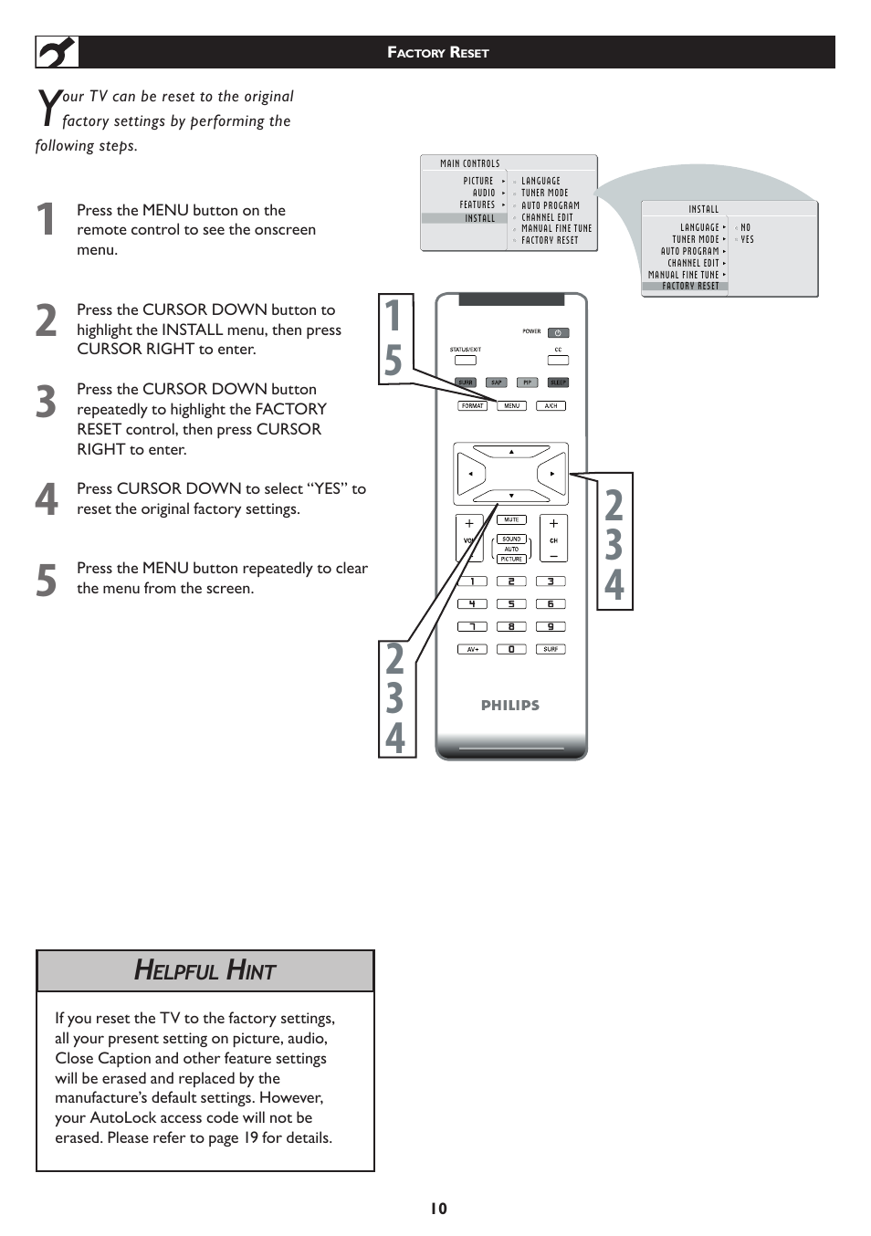 Philips 15PF5120-28B User Manual | Page 11 / 36