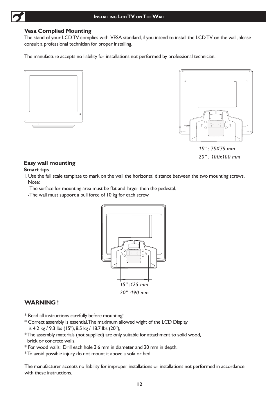 Philips 15PF5120-28B User Manual | Page 13 / 36