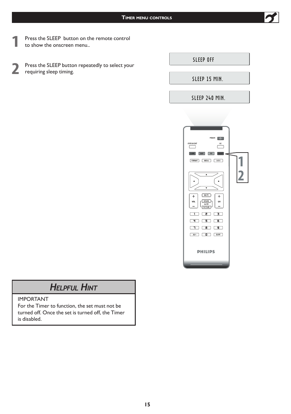 Philips 15PF5120-28B User Manual | Page 16 / 36