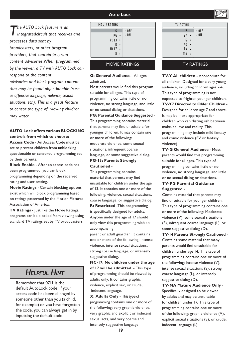 Elpful | Philips 15PF5120-28B User Manual | Page 20 / 36