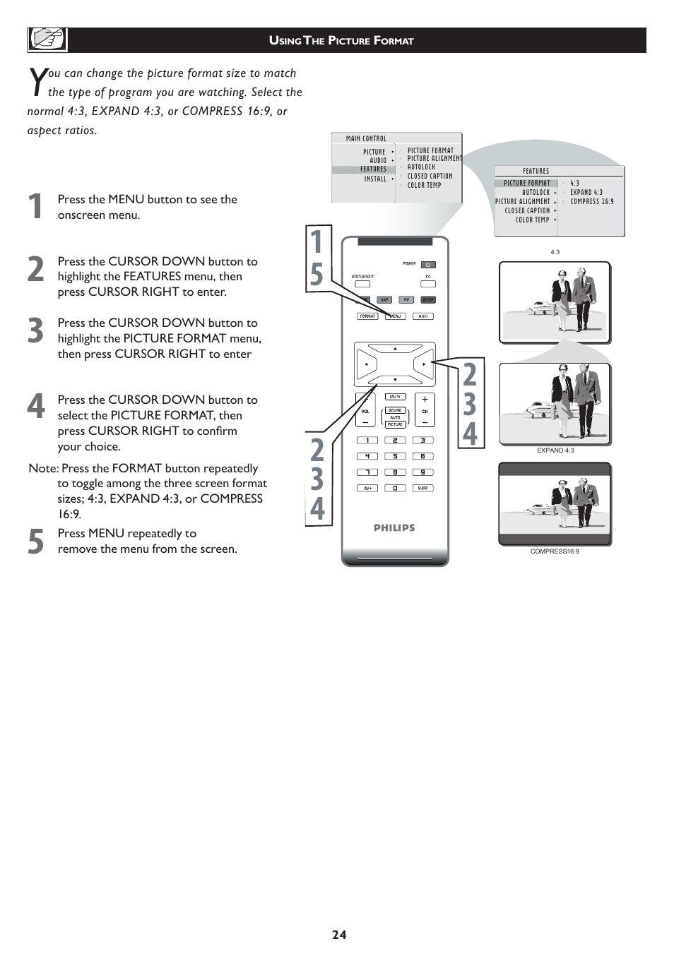 Philips 15PF5120-28B User Manual | Page 25 / 36