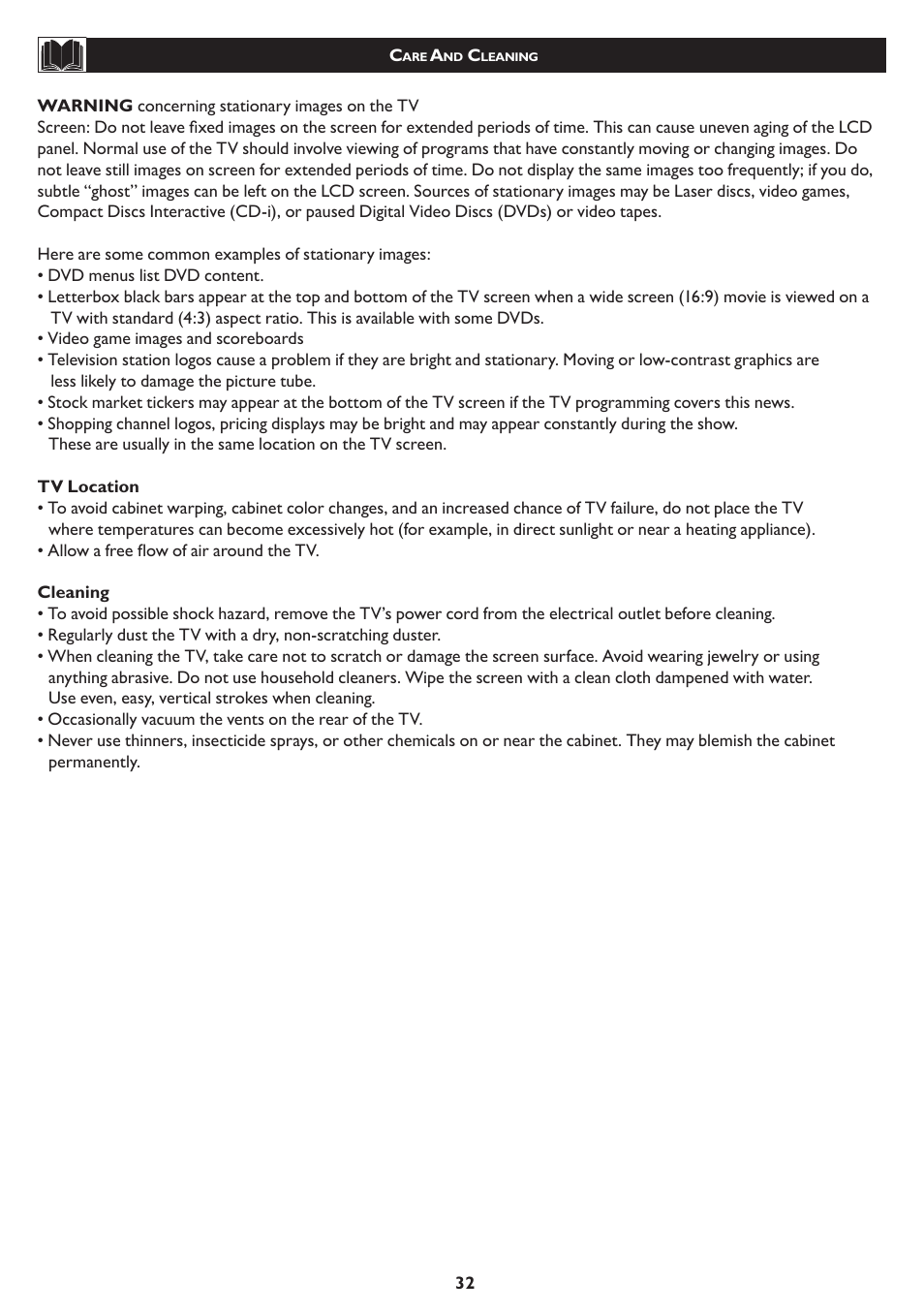 Philips 15PF5120-28B User Manual | Page 33 / 36