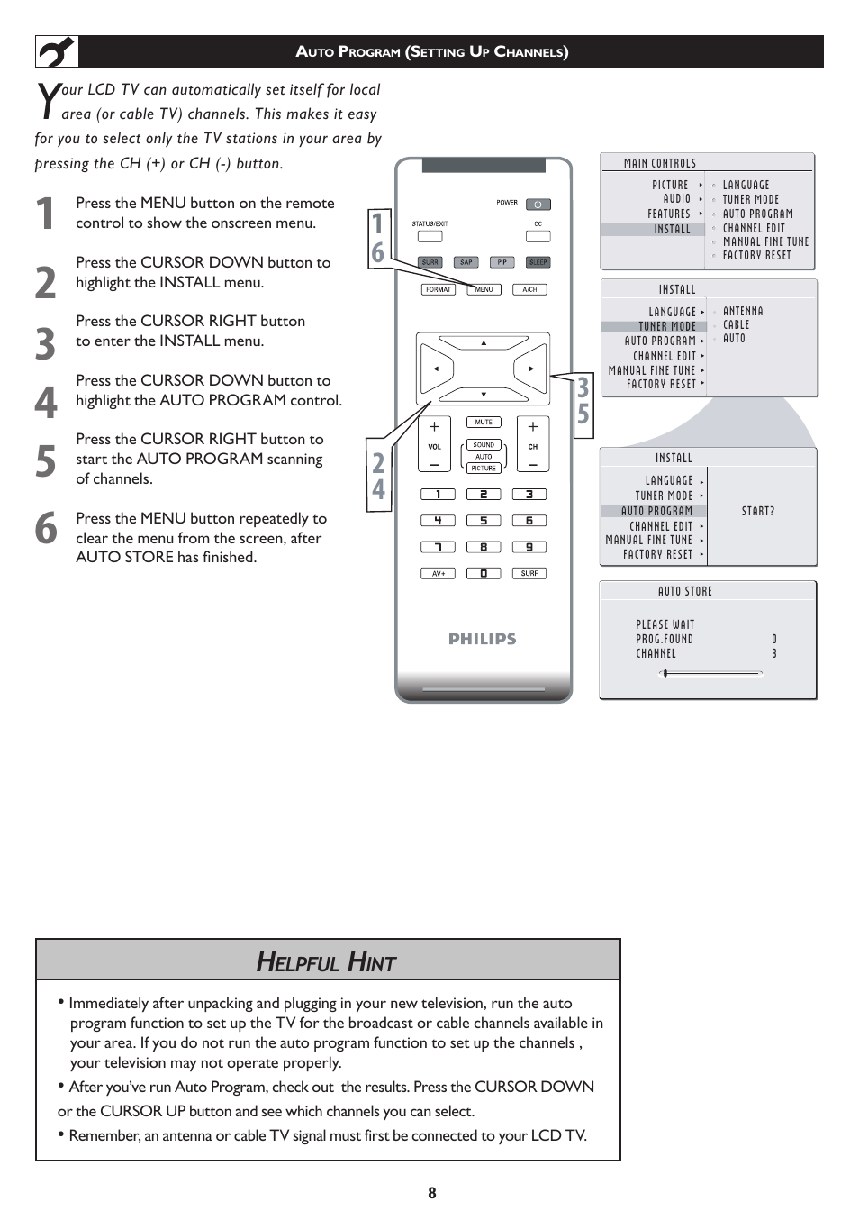 Philips 15PF5120-28B User Manual | Page 9 / 36