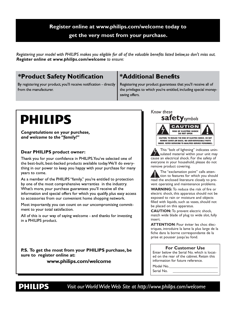 Philips Original radio ORD7100R with 30-pin connector for iPod-iPhone FM 10W User Manual | Page 2 / 20