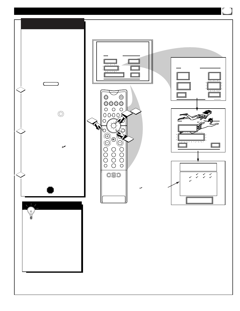 Eature, Ontrols, Continued | Philips 64P9161099 User Manual | Page 13 / 58