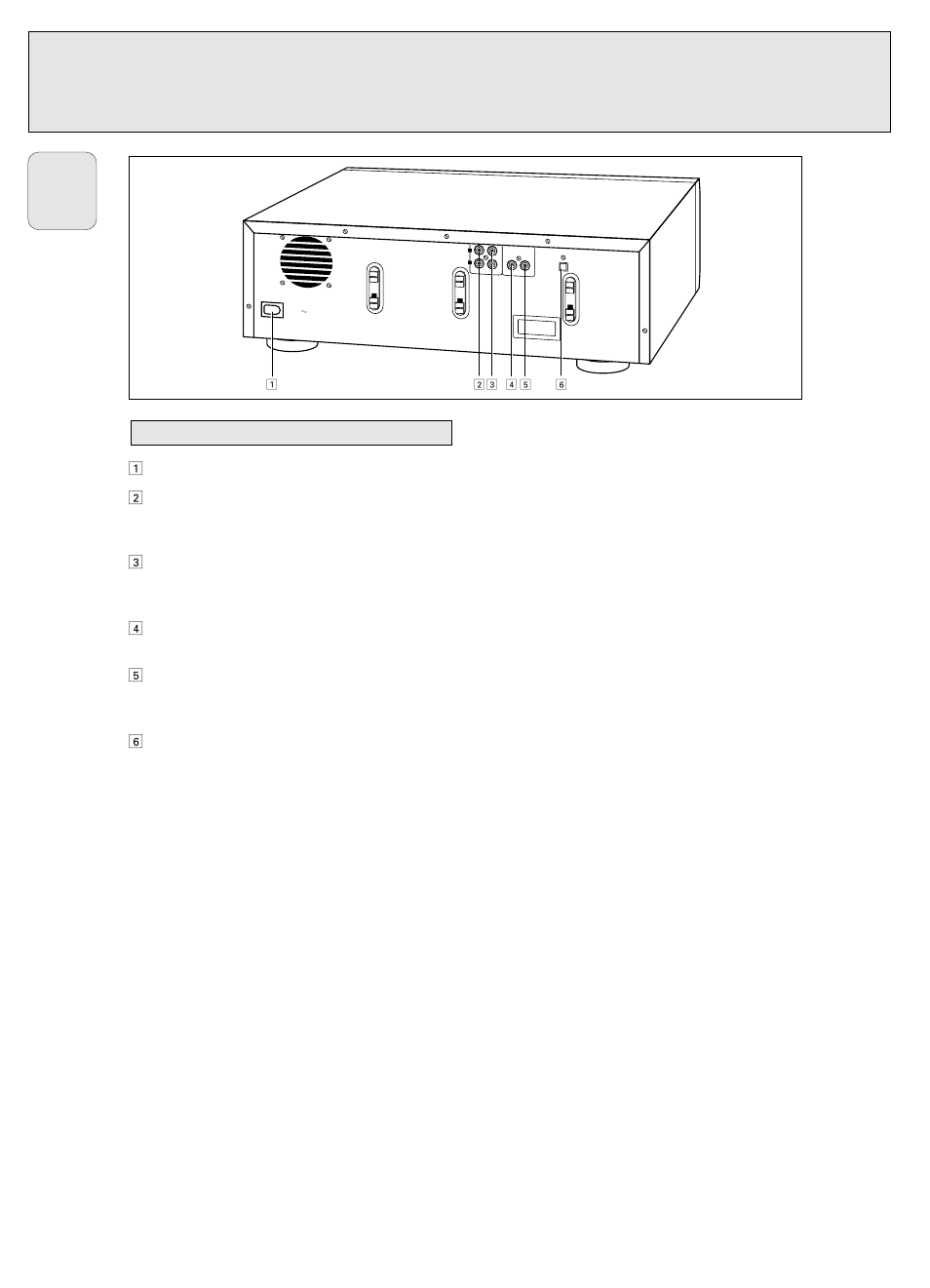 Controls and connections, Connections at the back, English | Philips CDR785BK User Manual | Page 10 / 35