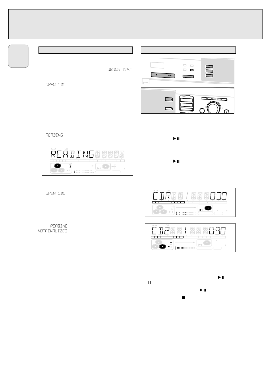 Loading discs playing, Playing, Cd changer | English | Philips CDR785BK User Manual | Page 18 / 35