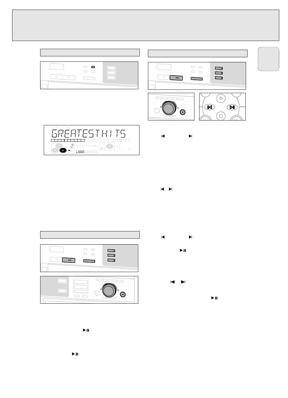 Playing, Selecting a track, Selecting a disc | Cd text, English | Philips CDR785BK User Manual | Page 19 / 35