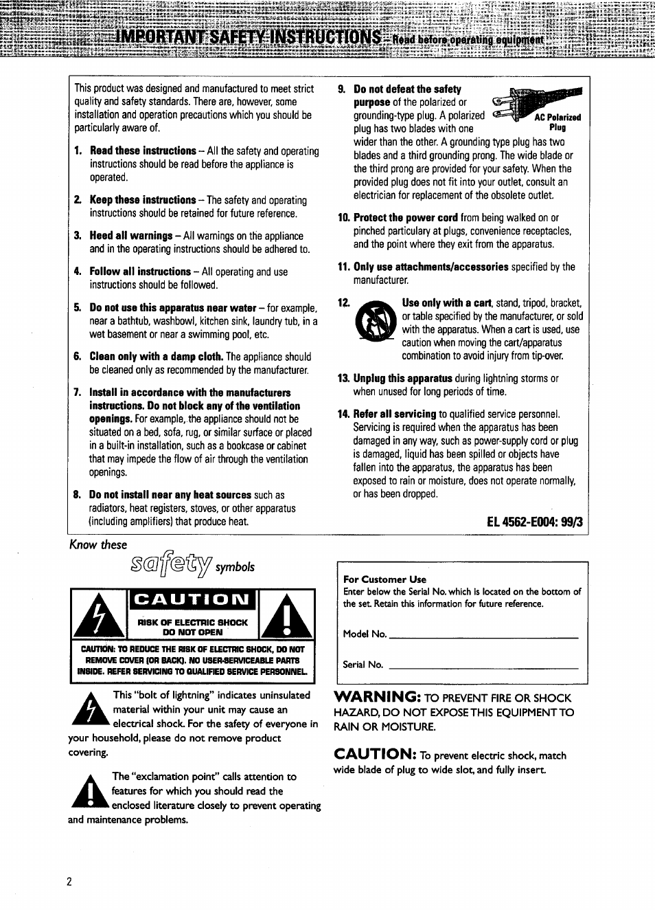 Philips CDR785BK User Manual | Page 2 / 35