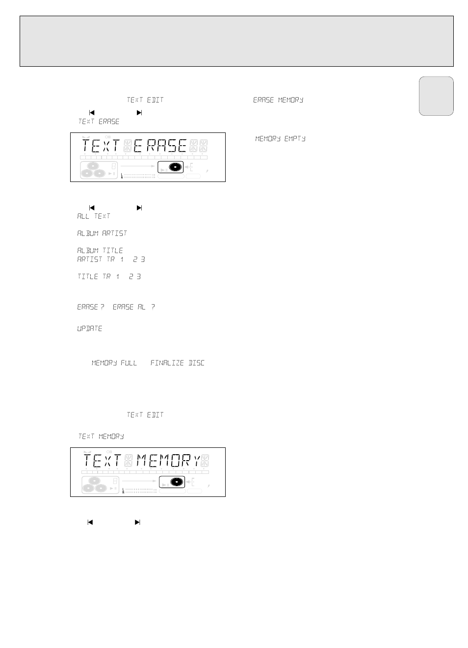 Special features, English | Philips CDR785BK User Manual | Page 33 / 35