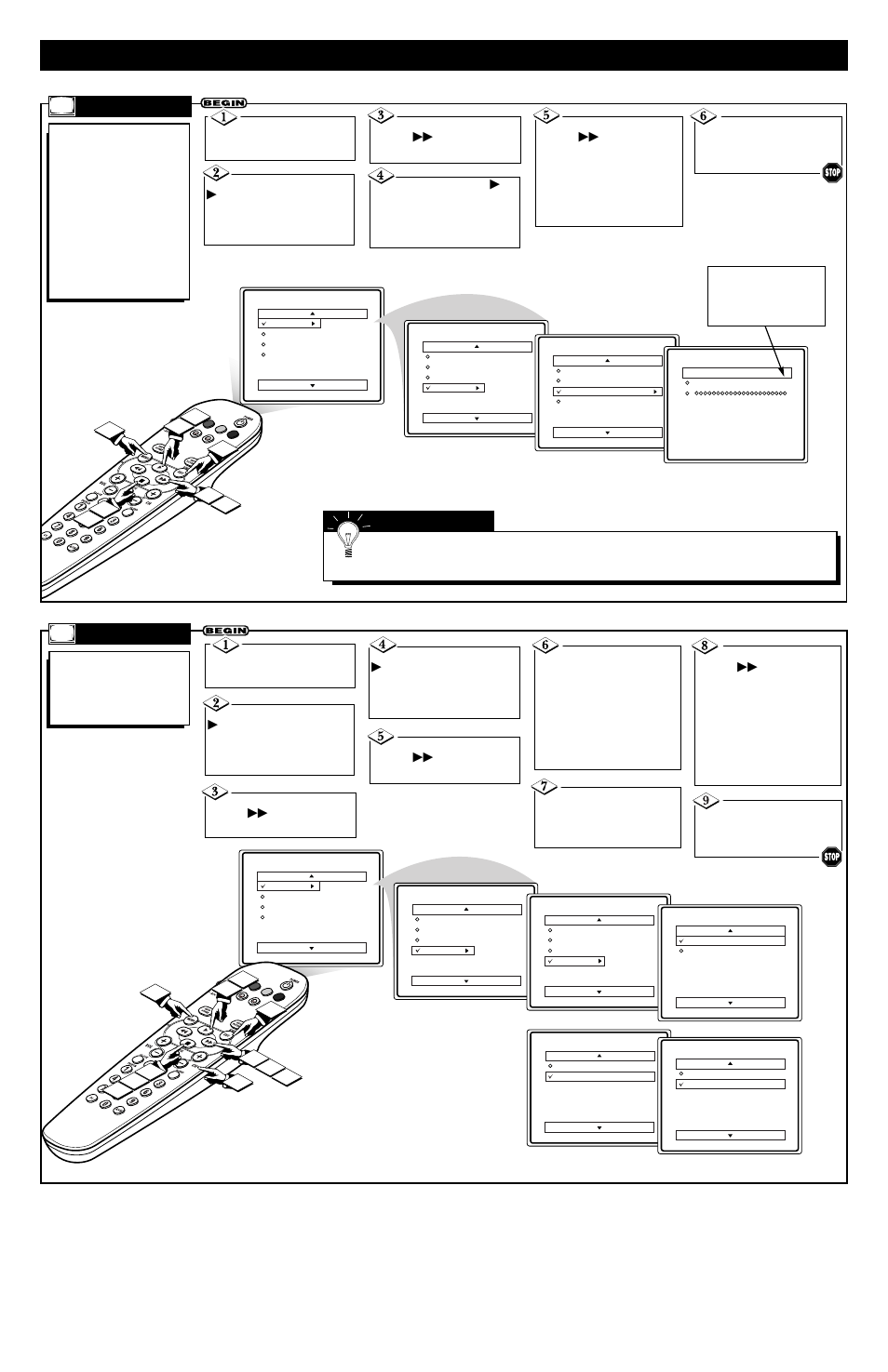 Etting, Elevision, Or the | Irst | Philips 24RF50S99 User Manual | Page 4 / 4