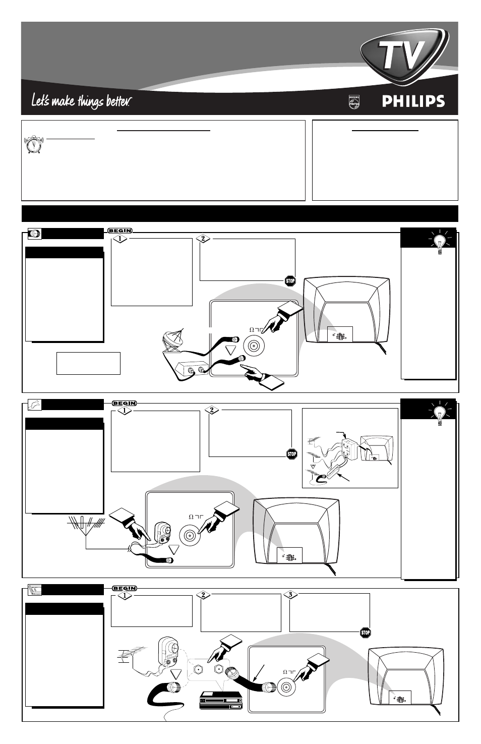 Philips 32PS60B User Manual | 4 pages