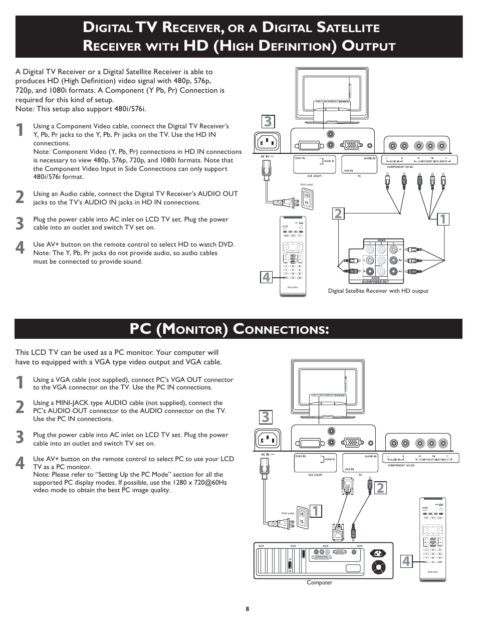 Tv r, Hd (h, 3pc (m | Philips 23PF5320-28 User Manual | Page 8 / 10