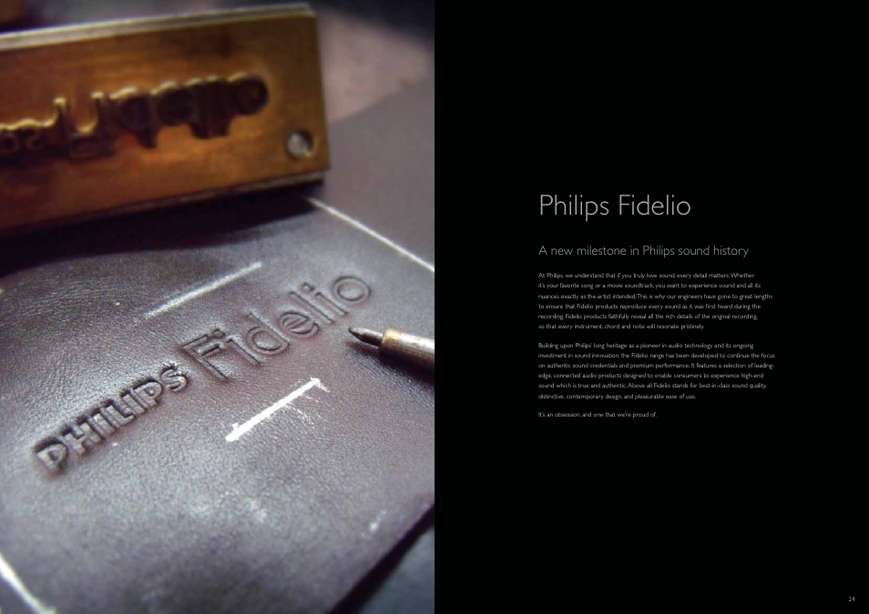 Philips fidelio | Philips DS9-37 User Manual | Page 14 / 27