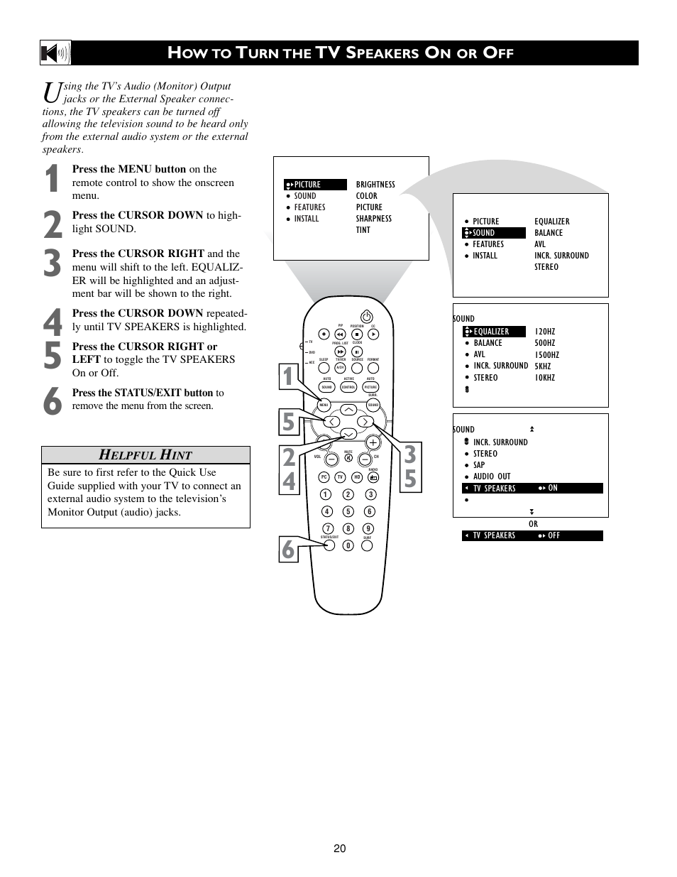 Tv s | Philips 15PF9936-37B User Manual | Page 20 / 62