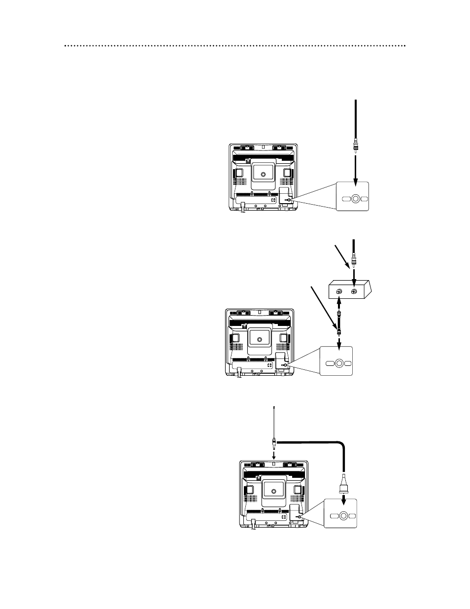 A. b, 6 hooking up the tv/vcr | Philips CCC194AT User Manual | Page 6 / 69