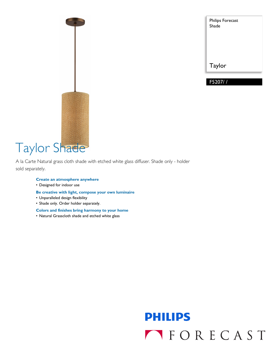 Philips F5207 User Manual | 2 pages