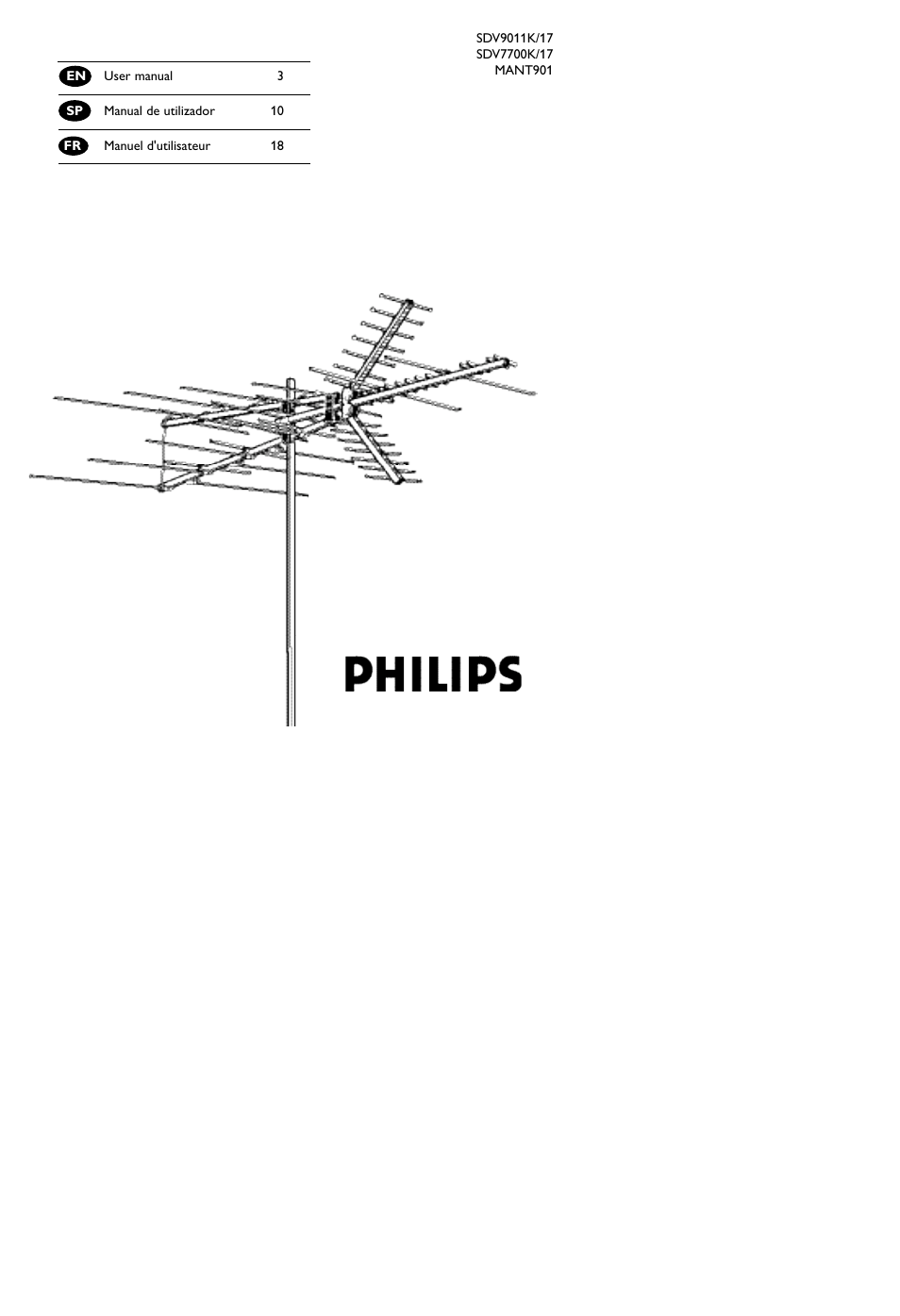 Philips SDV7700K-17 User Manual | 28 pages