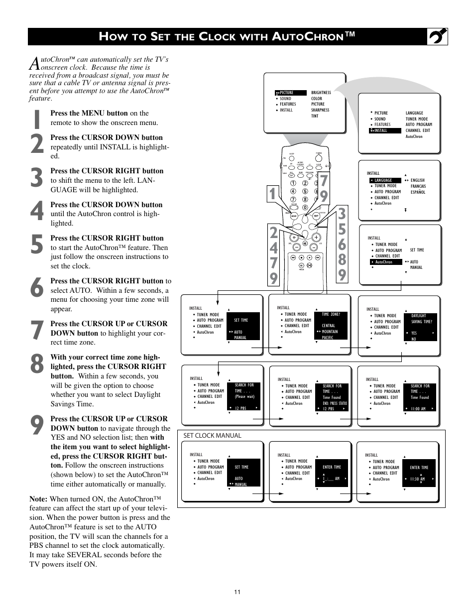 Philips 32PT740H99 User Manual | Page 11 / 54