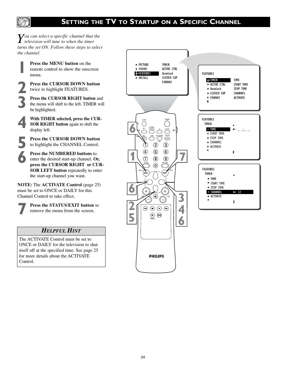 Philips 32PT740H99 User Manual | Page 24 / 54