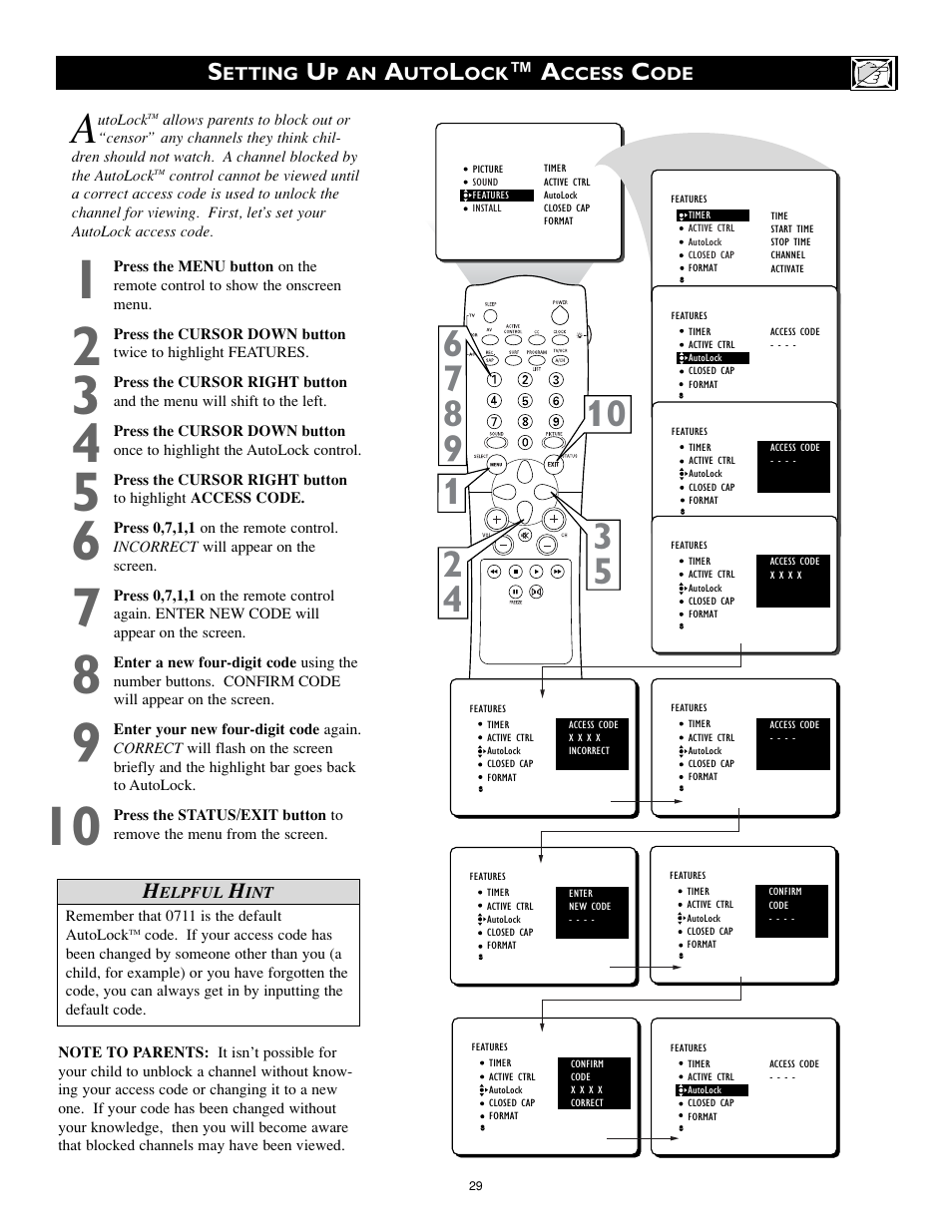 Philips 32PT740H99 User Manual | Page 29 / 54