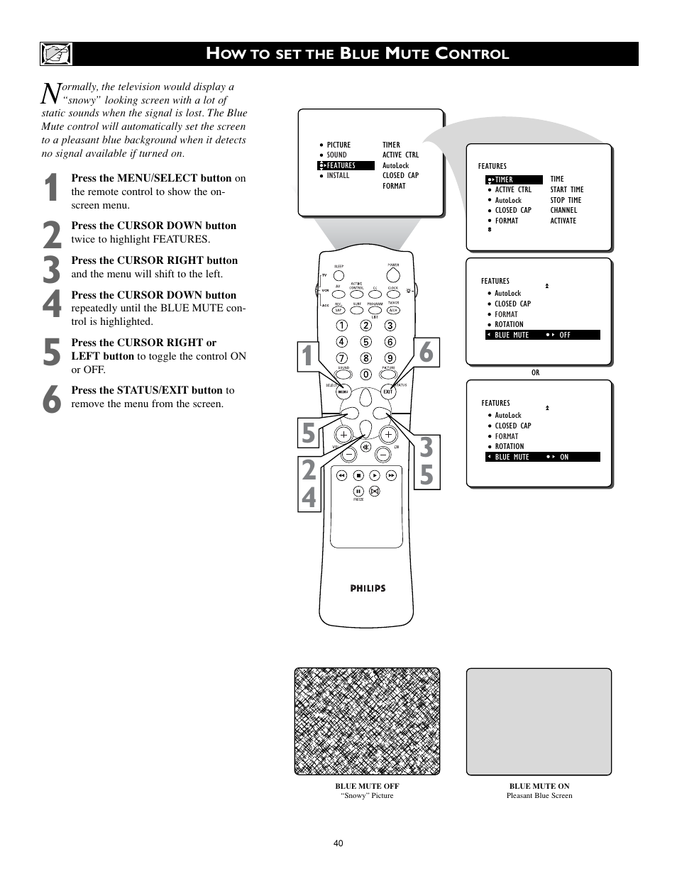 Philips 32PT740H99 User Manual | Page 40 / 54